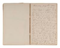[CIVIL WAR]. BLATCHFORD, Caroline A. (1817-1901). A group of 4 Civil War-era diaries written by Caroline Appleton Blatchford, including discussion of prominent New York families, the ongoing war, and work with the Women's Central Relief Association.