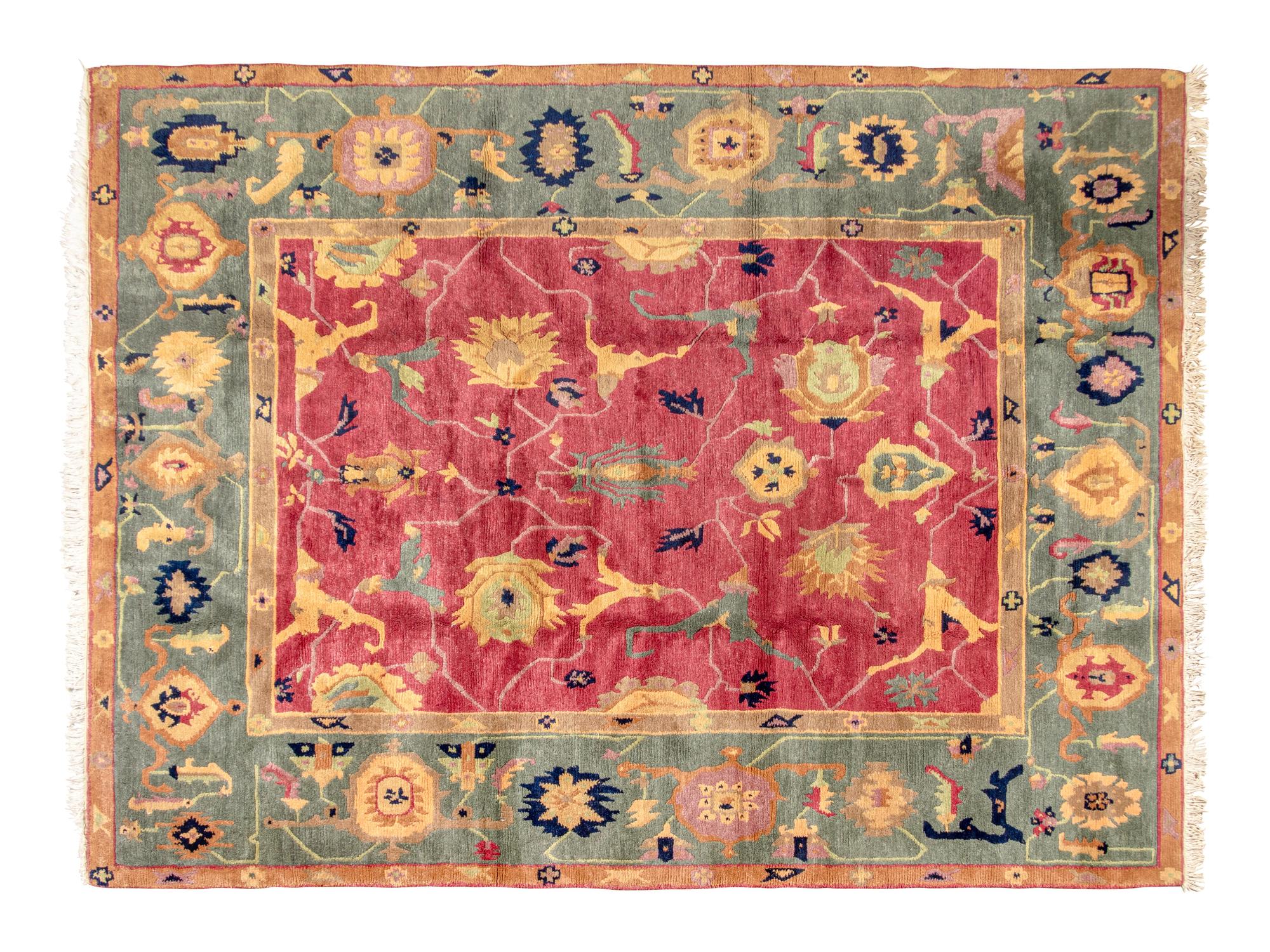 A Tibetan Wool Rug