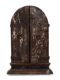 A French Painted and Parcel Gilt Shrine After Raphael