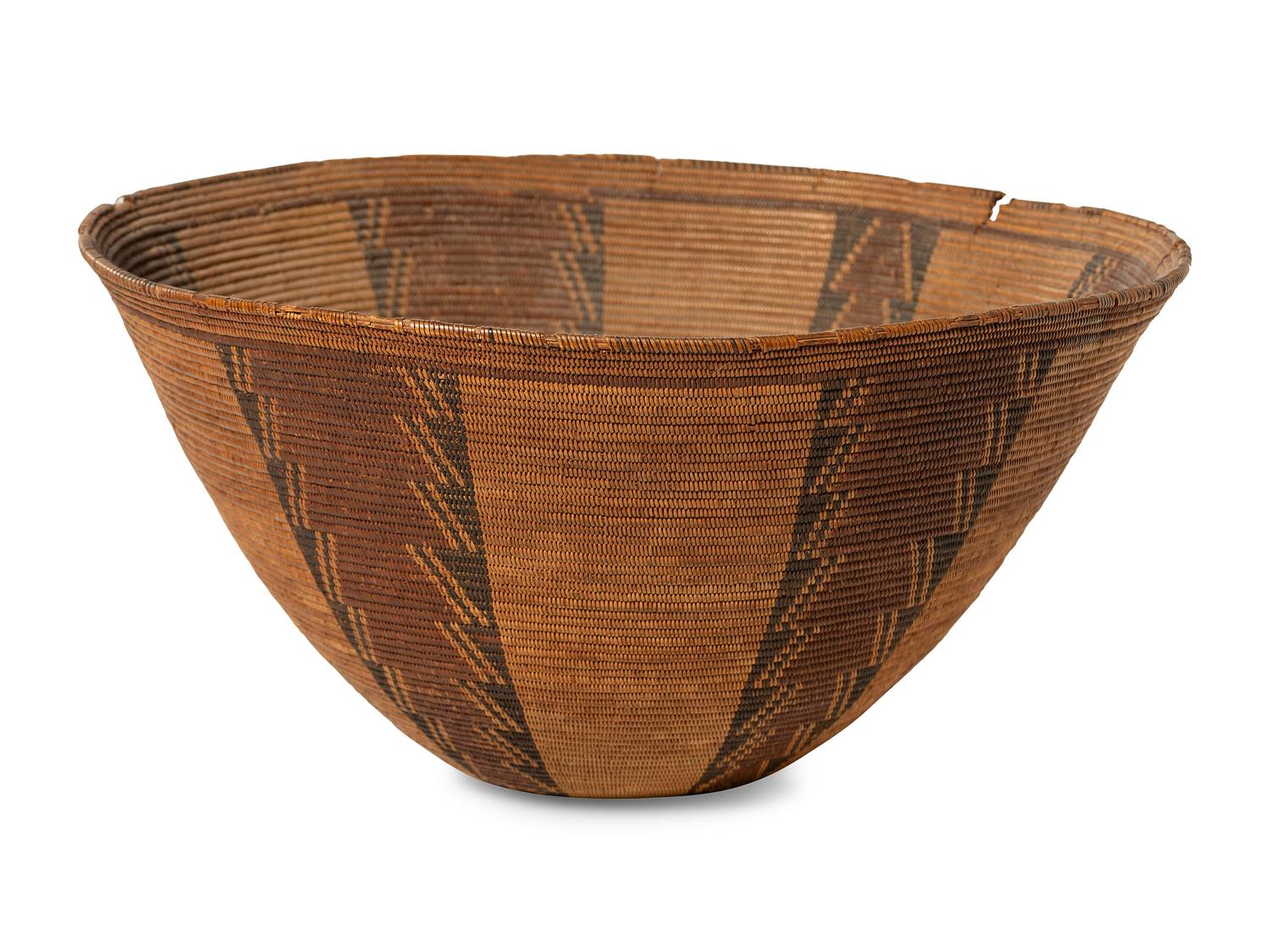 Maidu Polychrome Basket