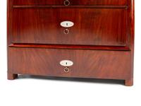 A Baltic Neoclassical Inlaid Mahogany Fall-Front Secretary — 19TH CENTURY