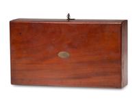 An English Mahogany Game Box