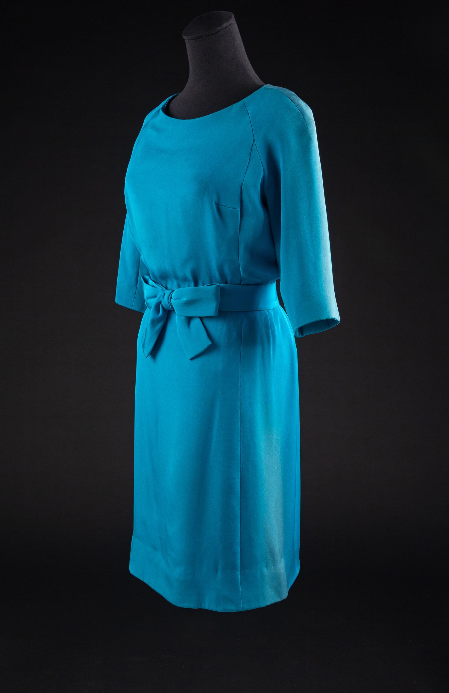 Christian Dior by Marc Bohan Haute Couture Ensemble, Autumn-Winter 1964 — Worn by Dame Olivia de Havilland.
