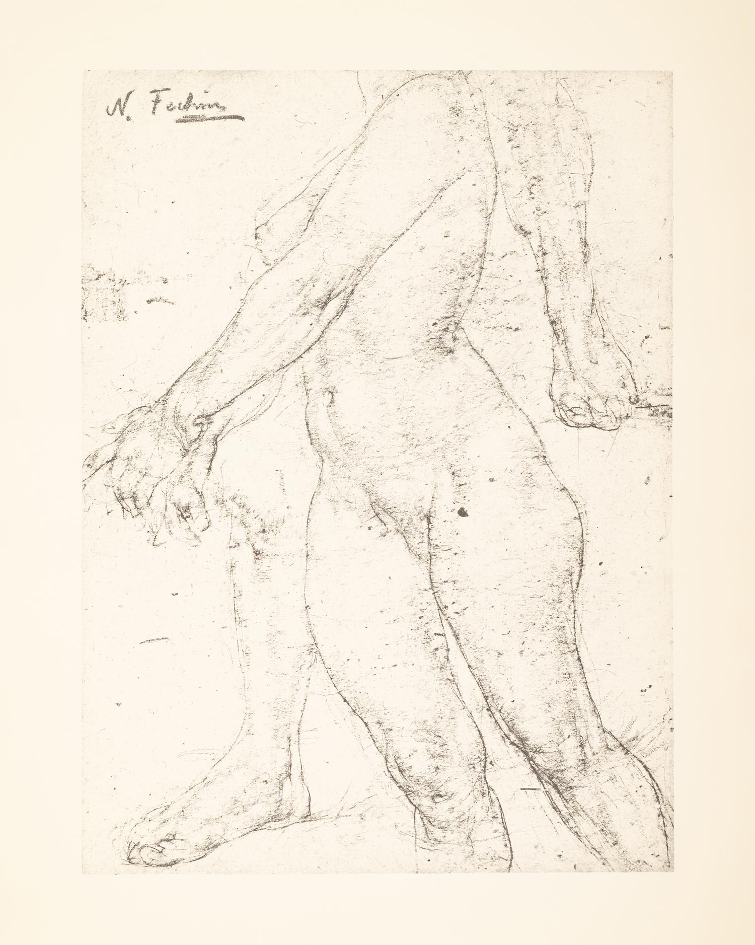 The Charcoal Drawings of Nicolai Fechin (16 prints in their original portfolio)