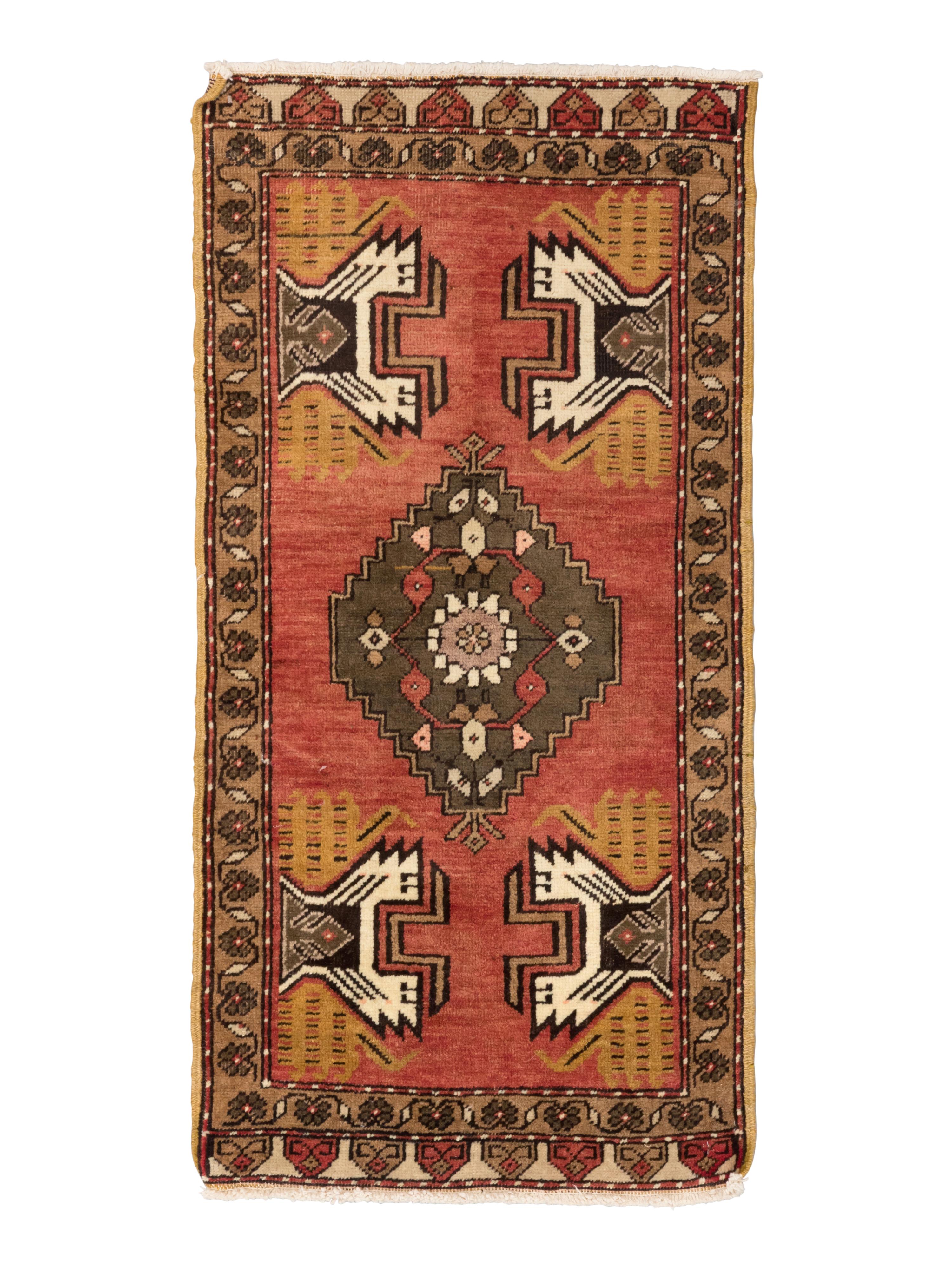 A Group of Nine Anatolian Mats