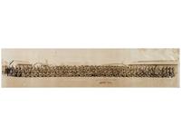 [WORLD WAR I]. Panoramic photograph of Company "H," 815th Pioneer Infantry Regiment.