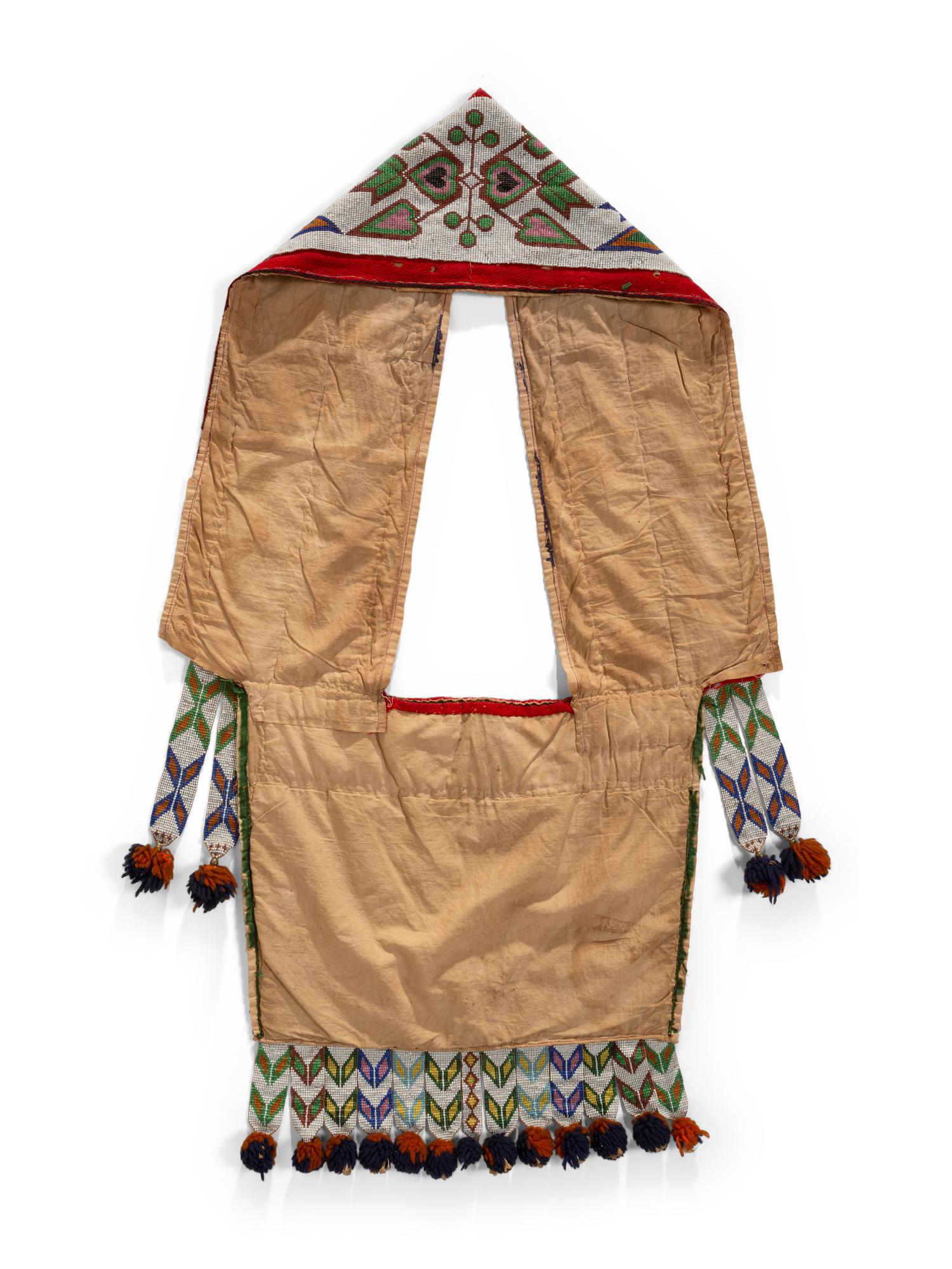 Ho Chunk Beaded Bandolier Bag
