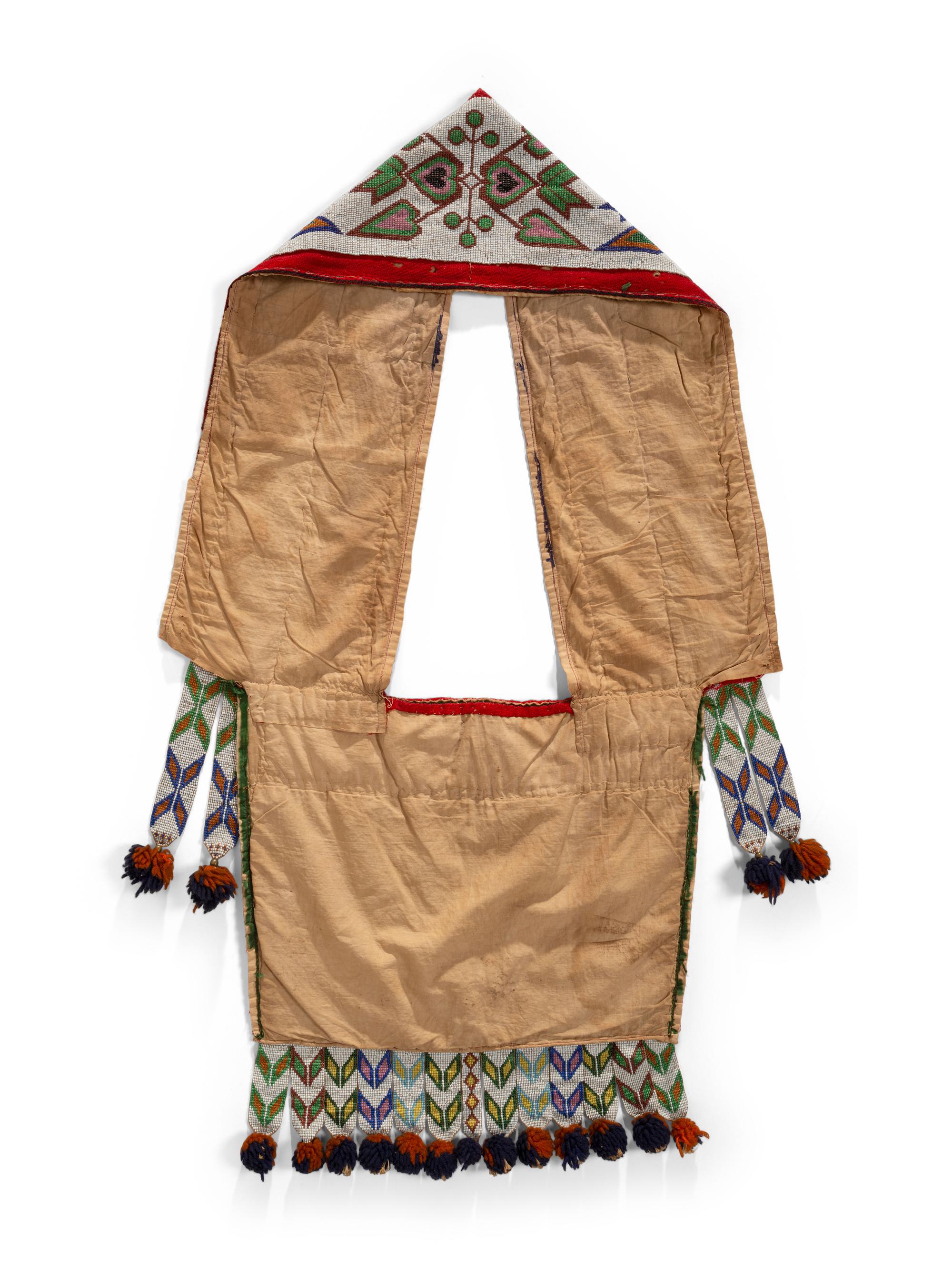 Ho Chunk Beaded Bandolier Bag