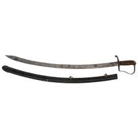 Nathan Starr Contract Enlisted Cavalry Saber circa 1818