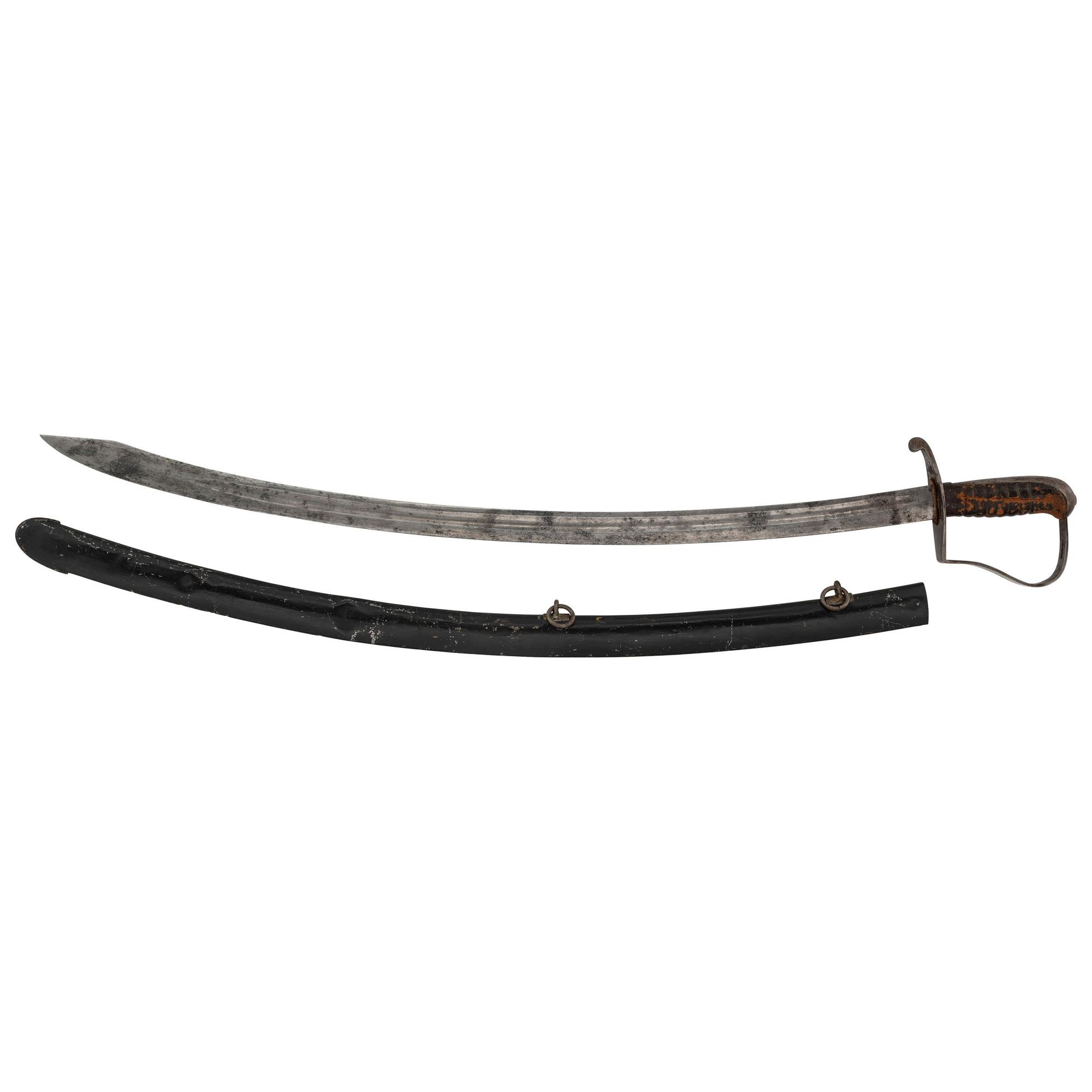 Nathan Starr Contract Enlisted Cavalry Saber circa 1818