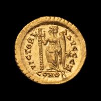 [ANCIENT] EASTERN ROMAN EMPIRE. Marcian (c. 450-457 AD), Av Solidus (4.4g)