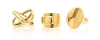 A Collection of Yellow Gold Rings, 21.80 dwts.