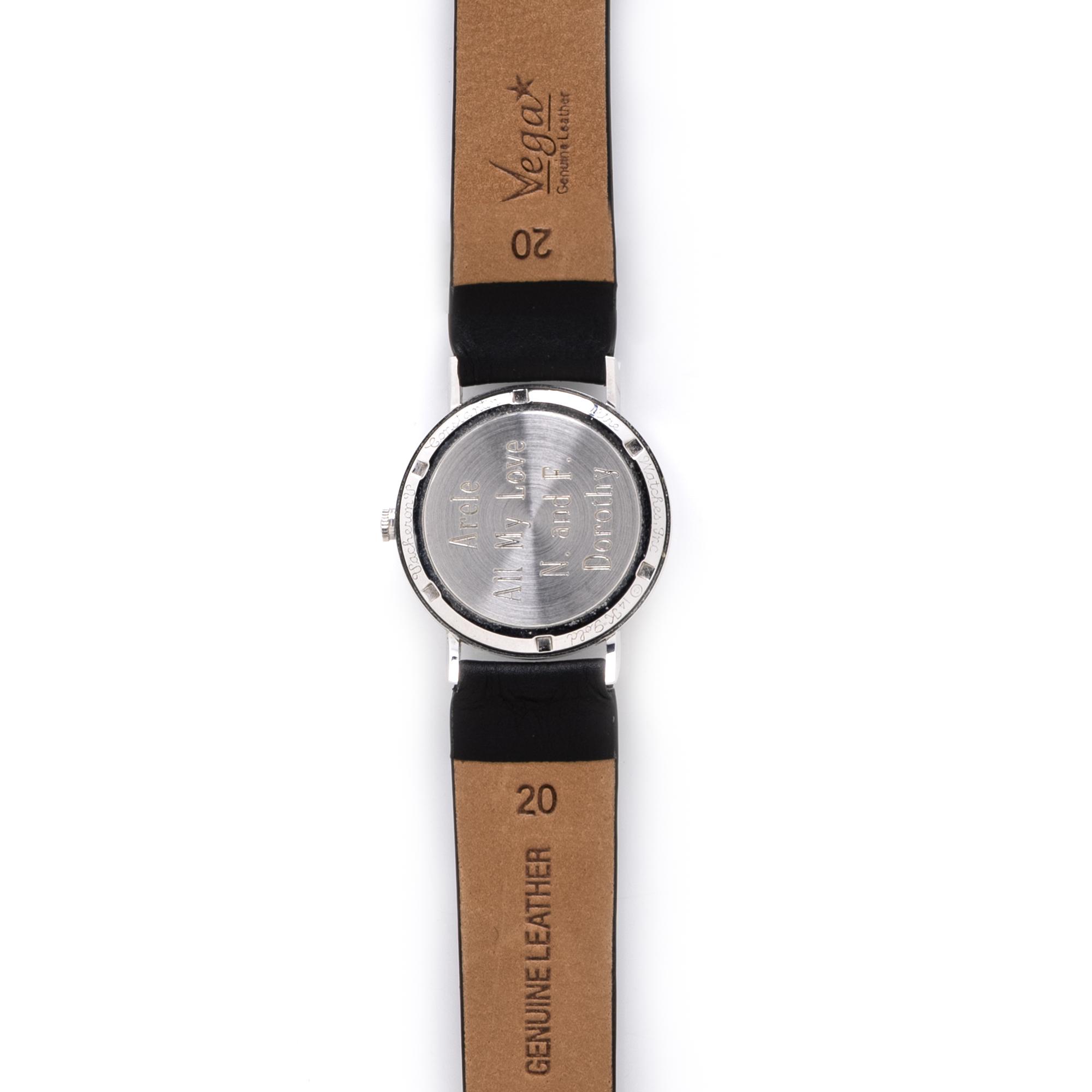 LECOULTRE, WHITE GOLD AND DIAMOND MYSTERY WATCH