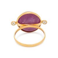STAR RUBY AND DIAMOND SET