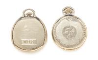 A Collection of Gold Filled Open Face Pocket Watches, Gruen and Hamilton, 71.00 dwts.