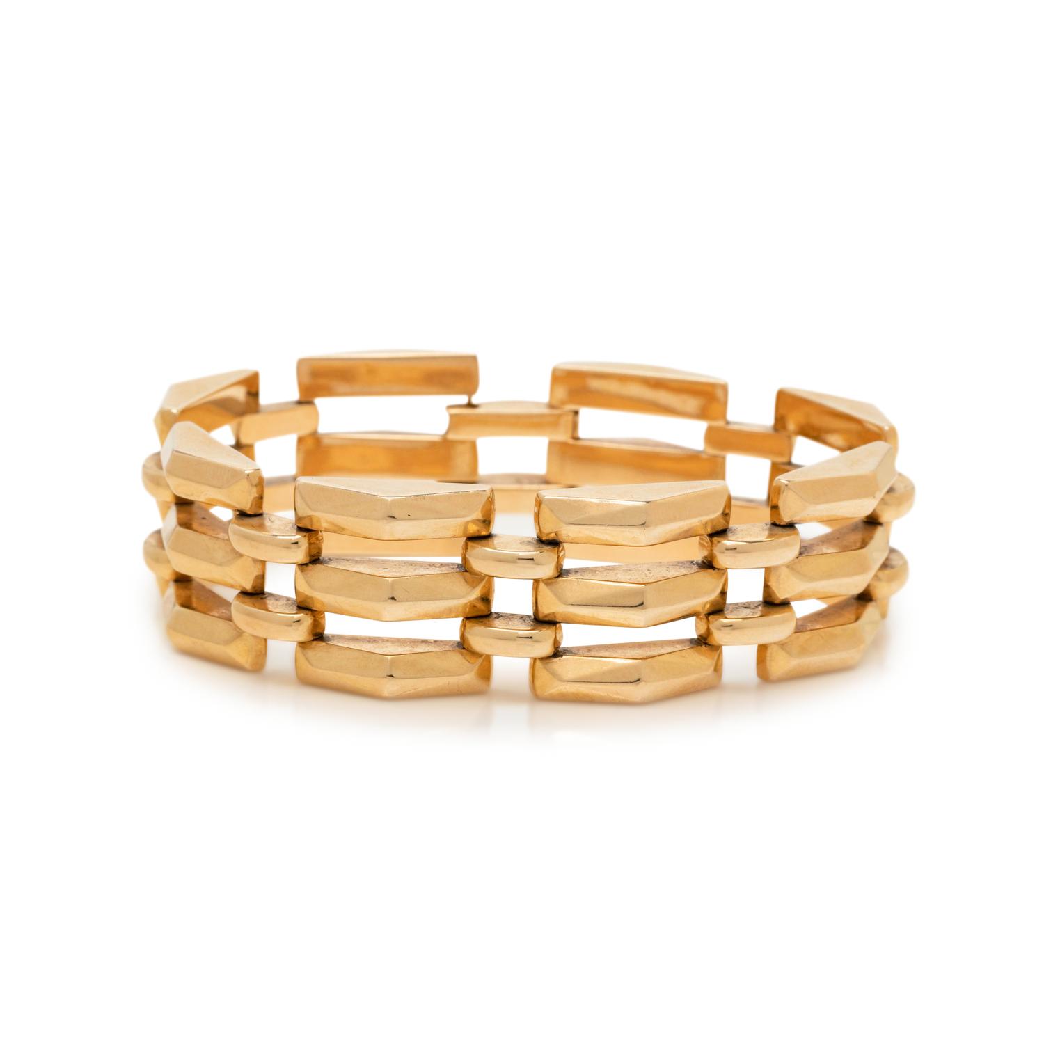 YELLOW GOLD BRACELET