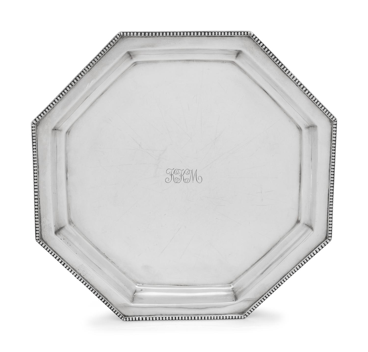 An American Silver Serving Dish