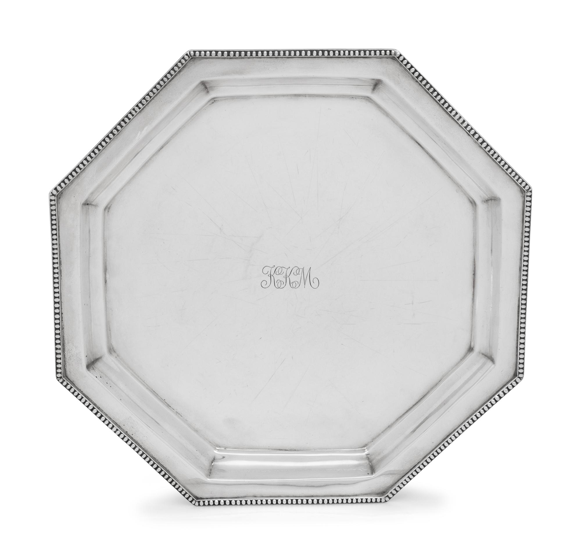 An American Silver Serving Dish