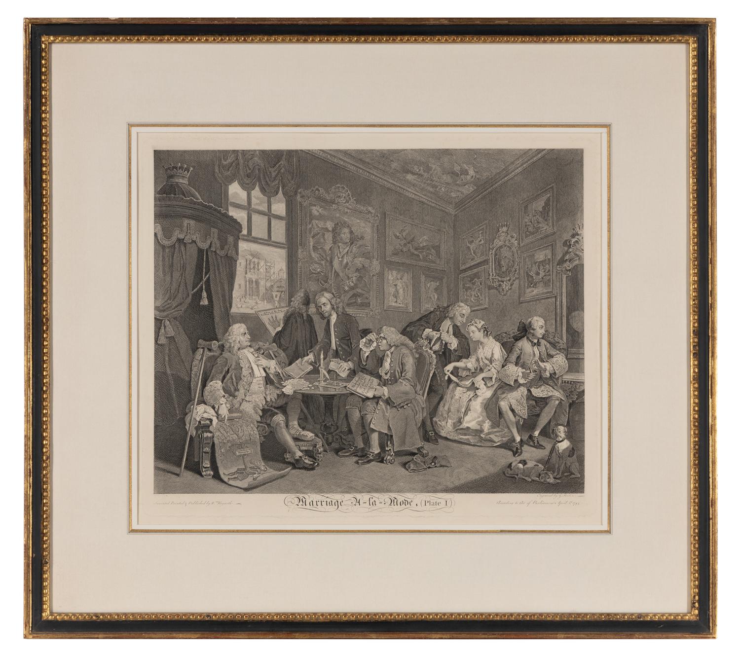 After William Hogarth (English 1697-1764)