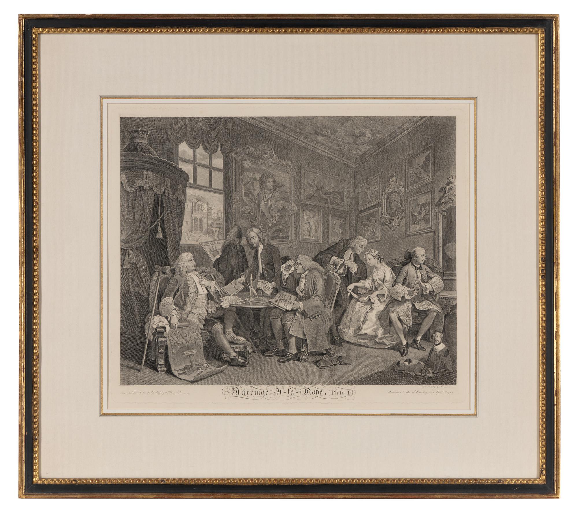 After William Hogarth (English 1697-1764)