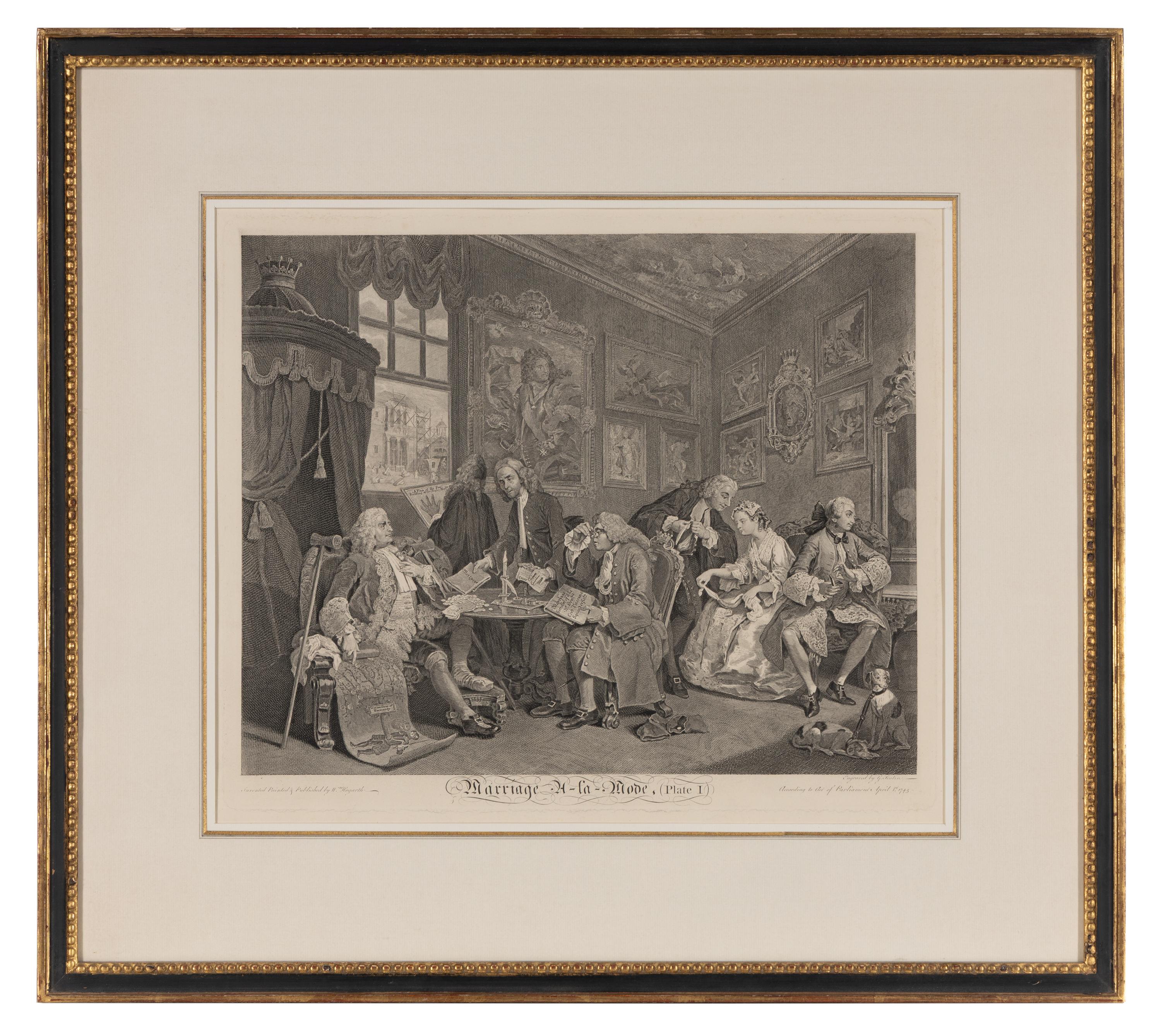 After William Hogarth (English 1697-1764)