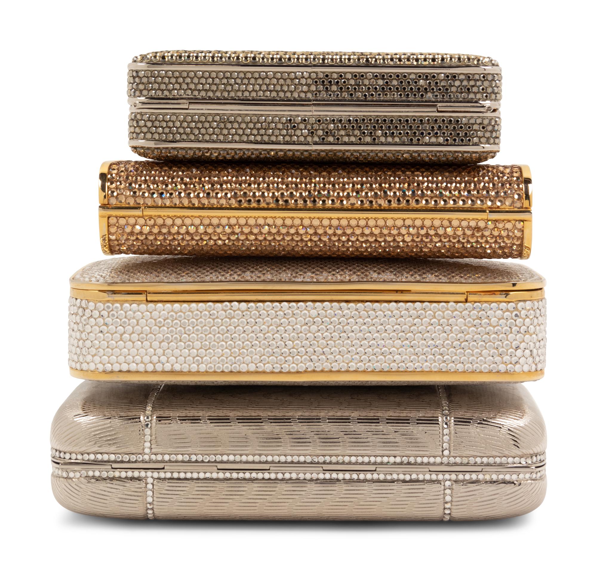 Four Judith Leiber Minaudière Bags