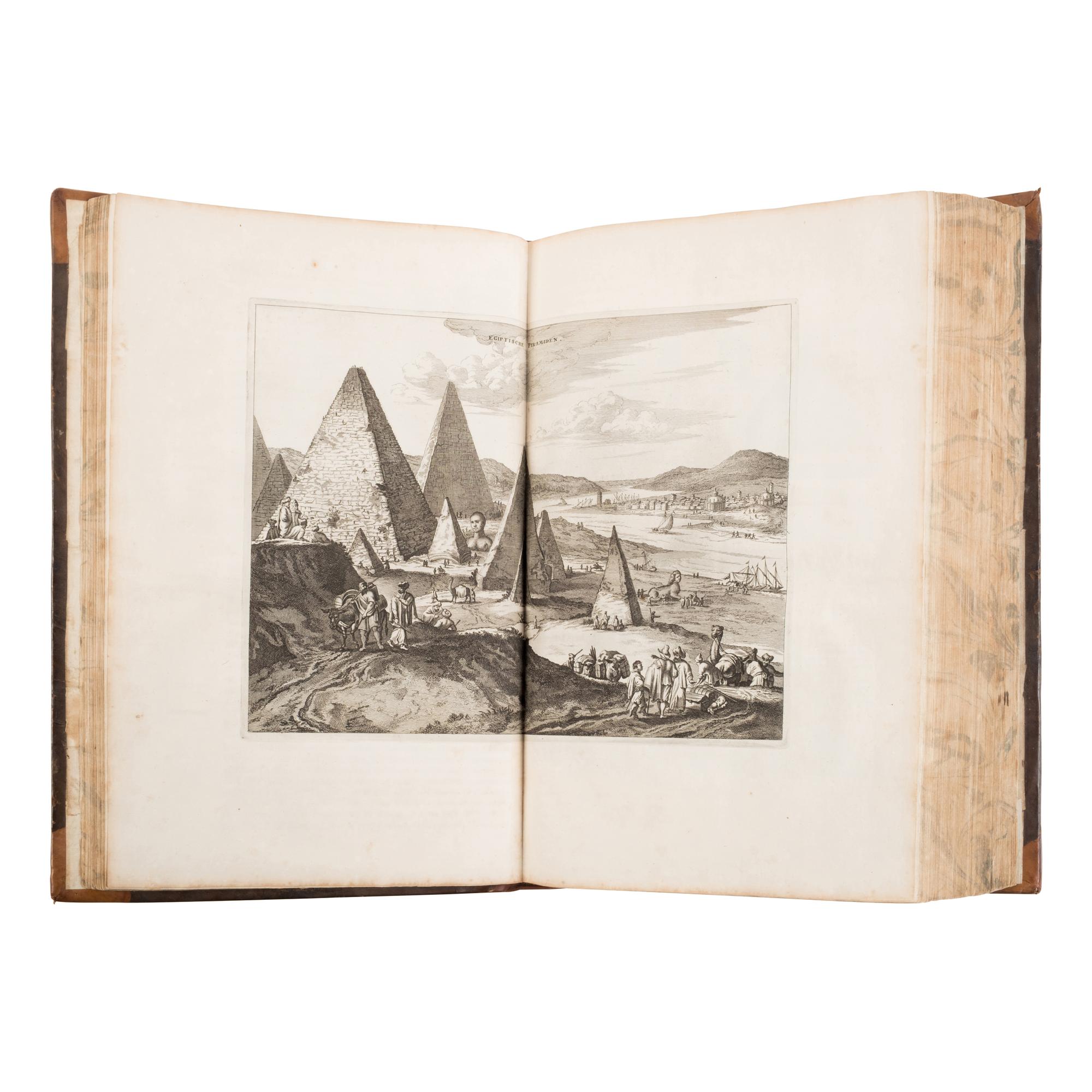 [Travel & Exploration]. Ogilby, John (1600-1676). Africa: Being an Accurate Description of the Regions of Aegypt, Barbary, Lybia, and Billedulgerid . London: Thomas Johnson for the author, 1670.