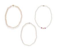 COLLECTION OF CULTURED PEARL NECKLACES