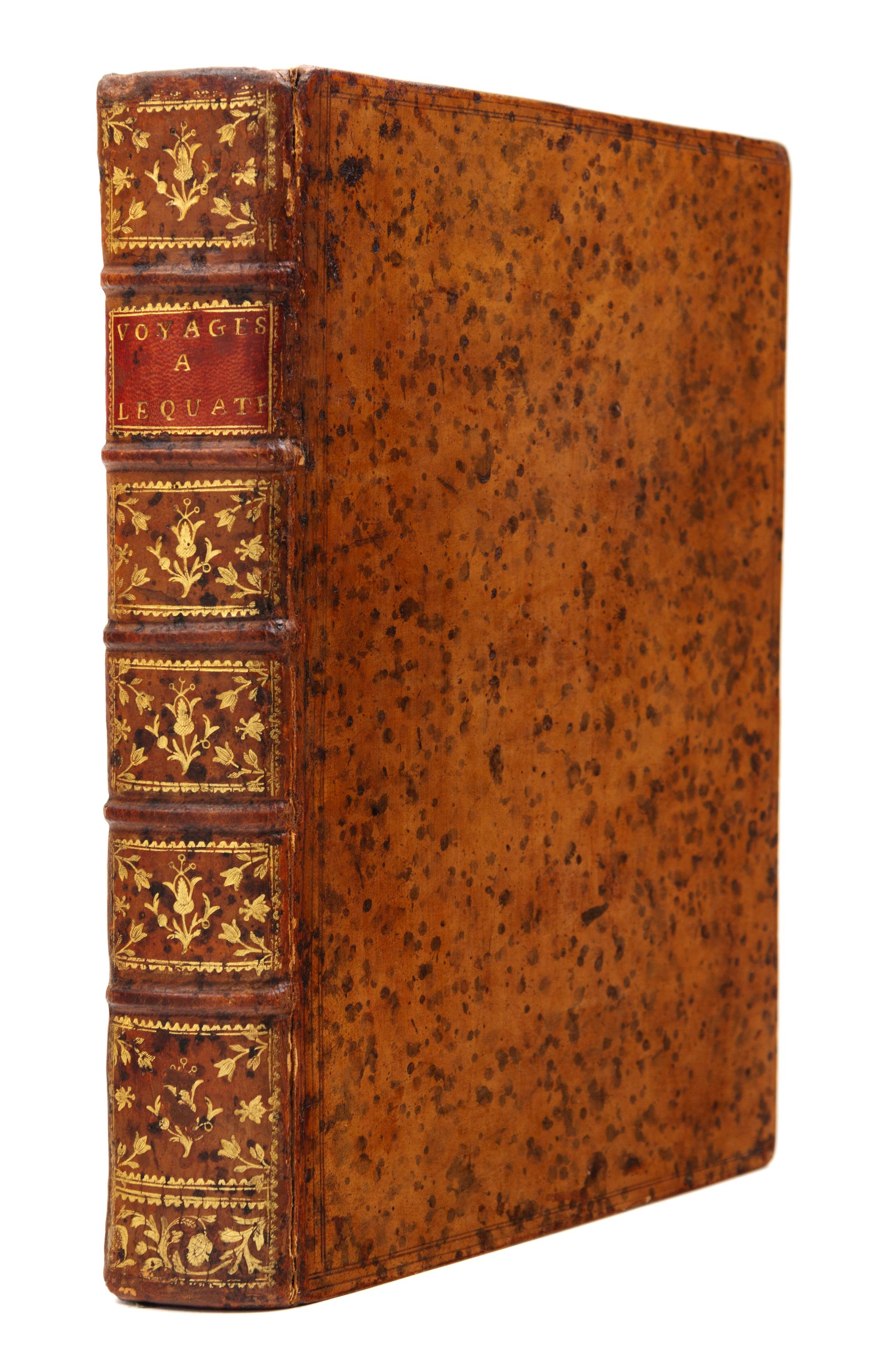 LA CONDAMINE, Charles Marie de (1701-1774). Journal du Voyage... Paris, 1751. FIRST EDITION.