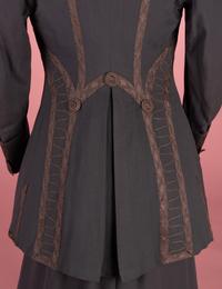 Three-Piece Wool Walking Suit, 1900-10s