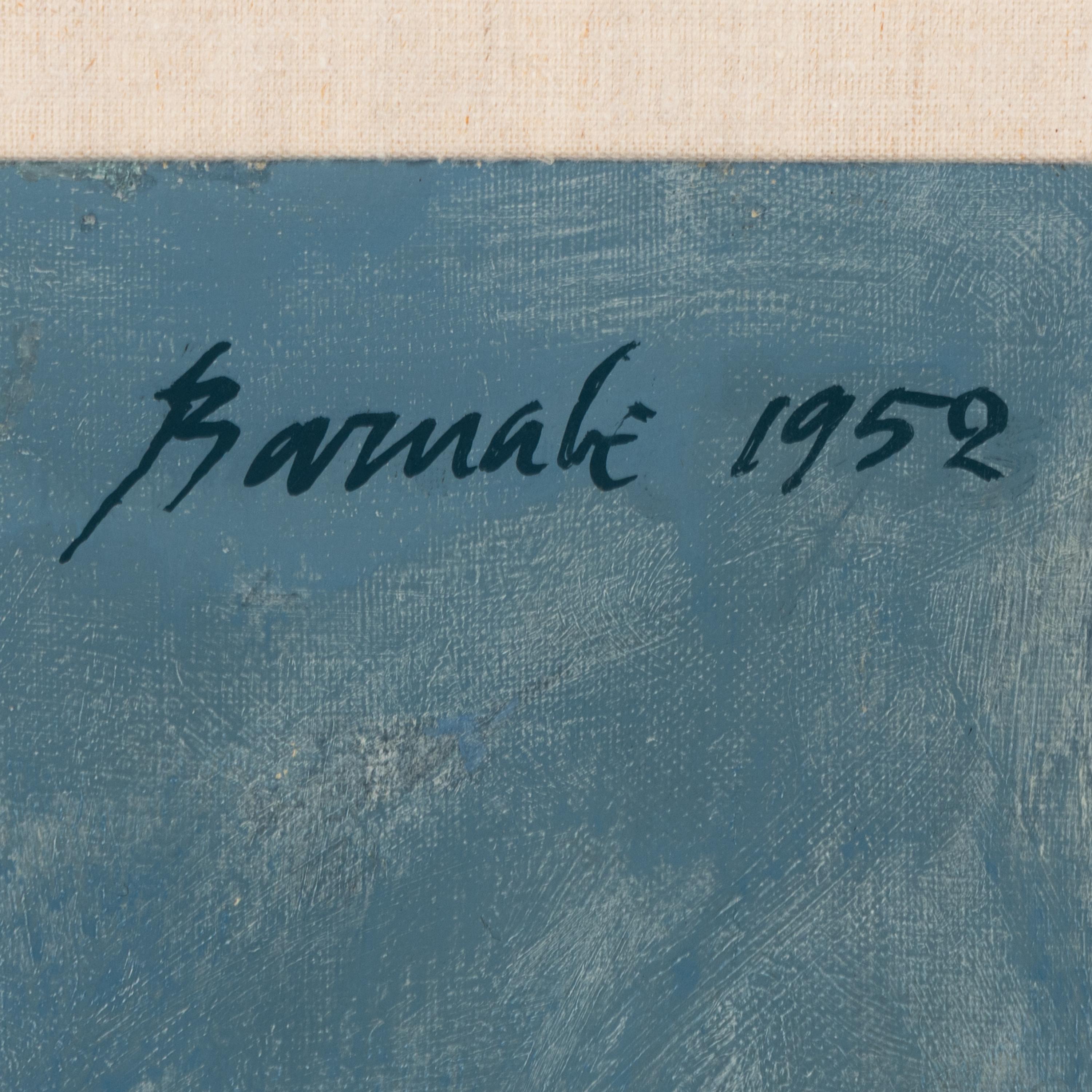 Duilio (Dubè) Barnabé (Italian, 1914-1961) — Femme au Chignon , 1952