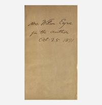 [Literature] (Whitman, Walt) As a Strong Bird on Pinions Free. And Other Poems