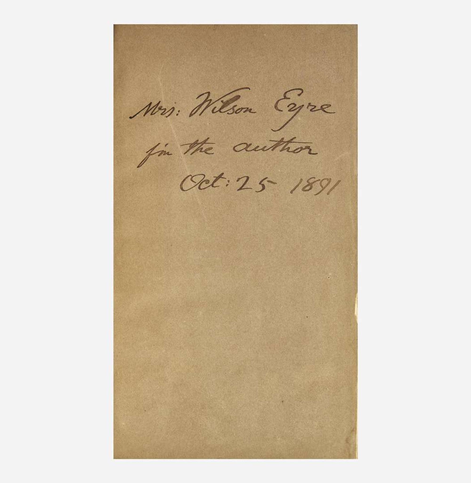 [Literature] (Whitman, Walt) As a Strong Bird on Pinions Free. And Other Poems