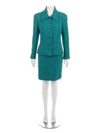 Six Designer Skirt Suits, 1990-2000s