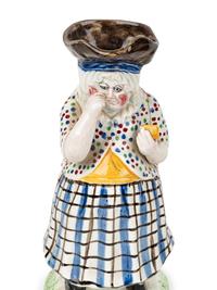 A "Scottish Farmer" Toby Jug and a "Lady Snuff Taker" Toby Jug