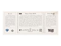 A Collection of 1993 Upper Deck B.A.T. Baseball Cards Including 95 signed,