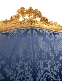 A Continental Giltwood Settee