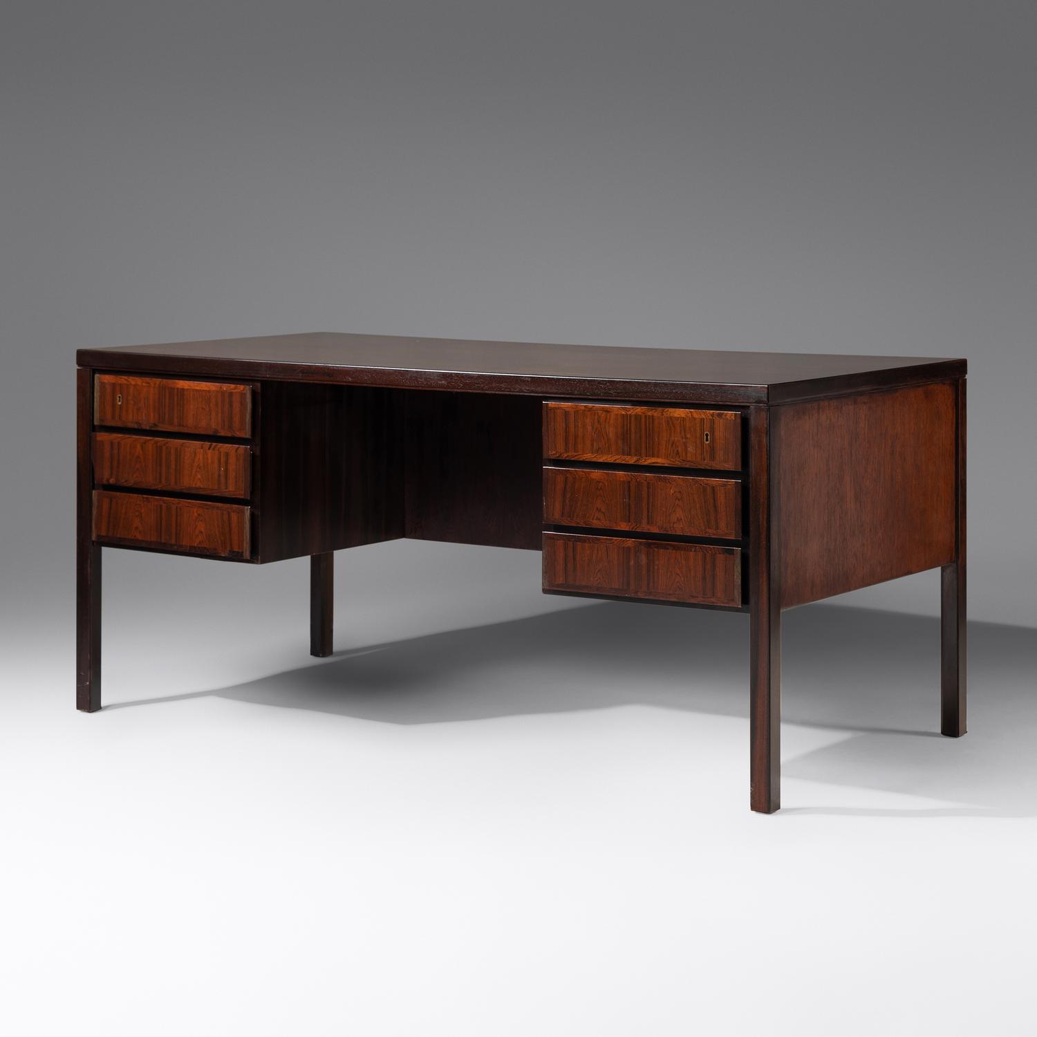 Rosewood Desk, model 77 Omann Jun, Denmark