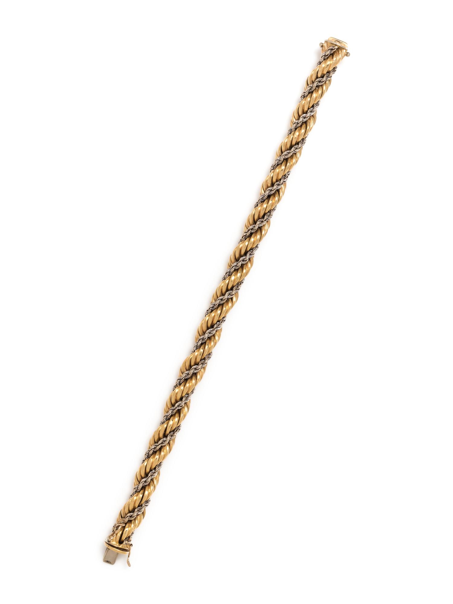 BICOLOR GOLD BRACELET
