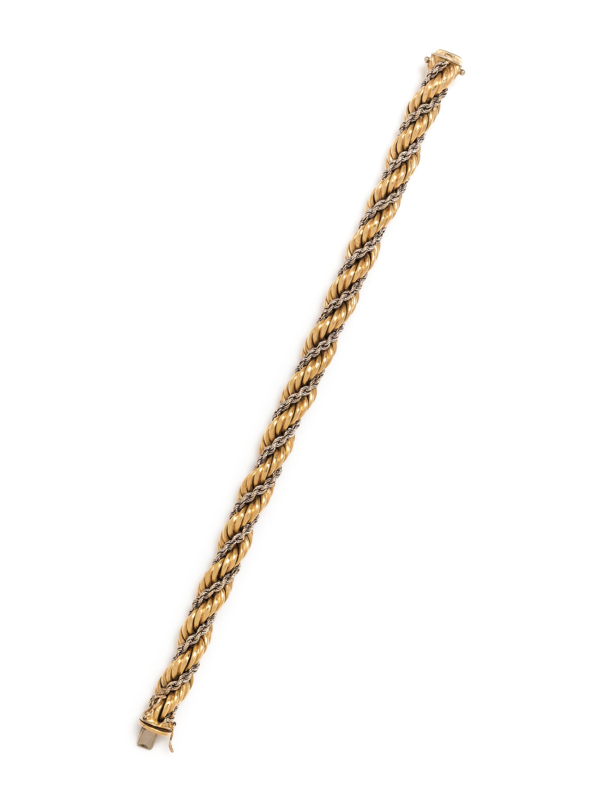 BICOLOR GOLD BRACELET