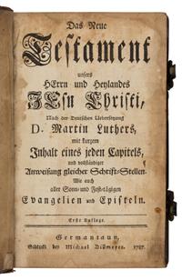 [Bible, in German] Das Neue Testament