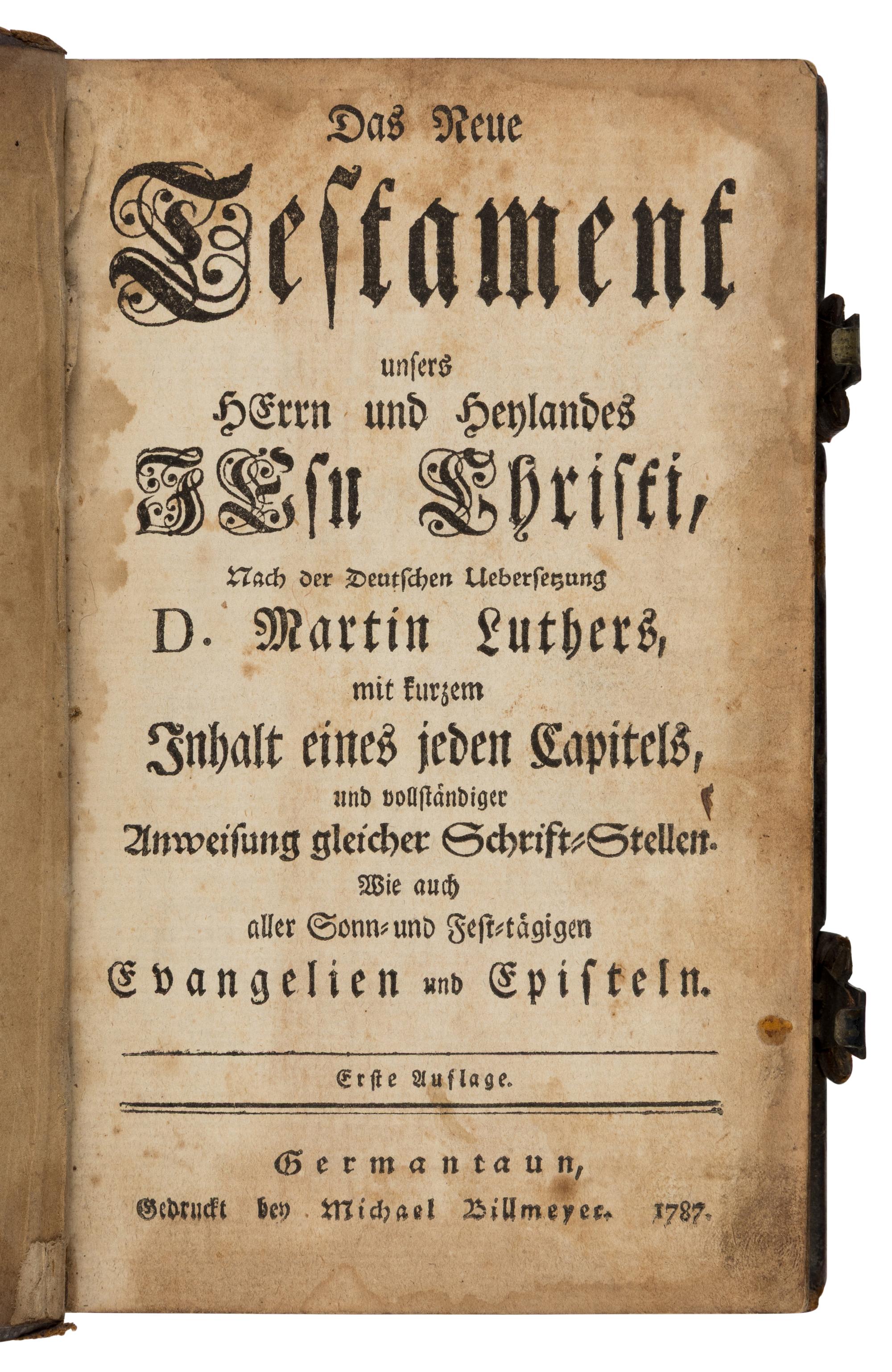 [Bible, in German] Das Neue Testament