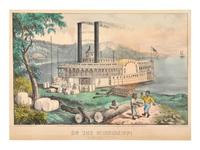 [MISSISSIPPI RIVER SCENES] -- CURRIER and IVES, publishers