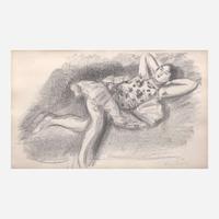 Henri Matisse (French, 1869-1954) Danseuse au Divan Pilée en Deux from Dix Danseuses
