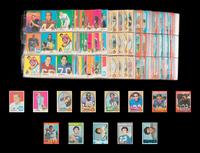 A Collection of 1960s-70s Topps Football Cards