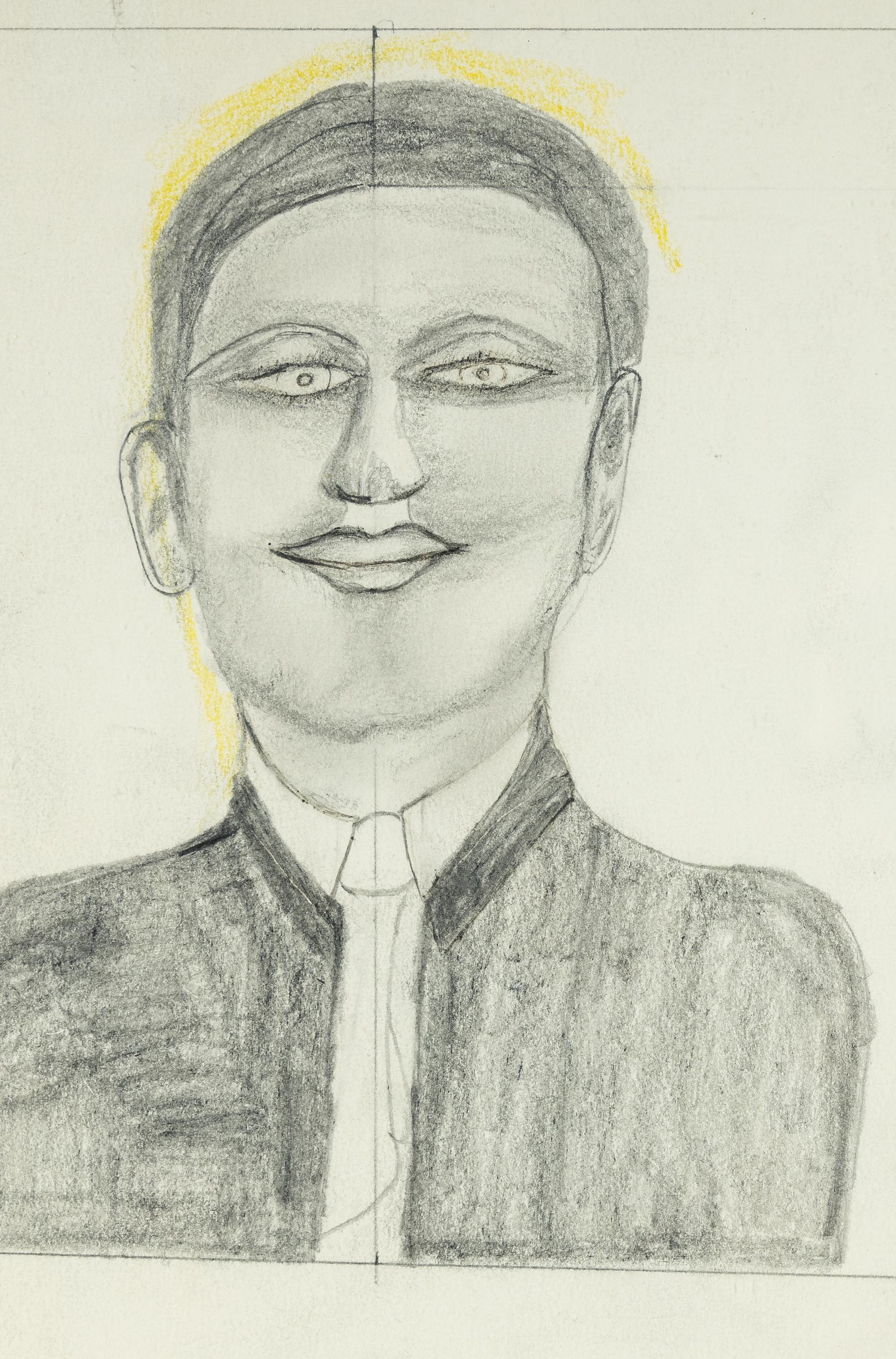 Untitled (His and Hers Portrait)