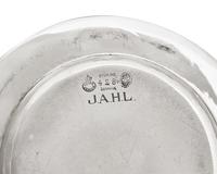 A Set of Six Georg Jensen Silver Coasters