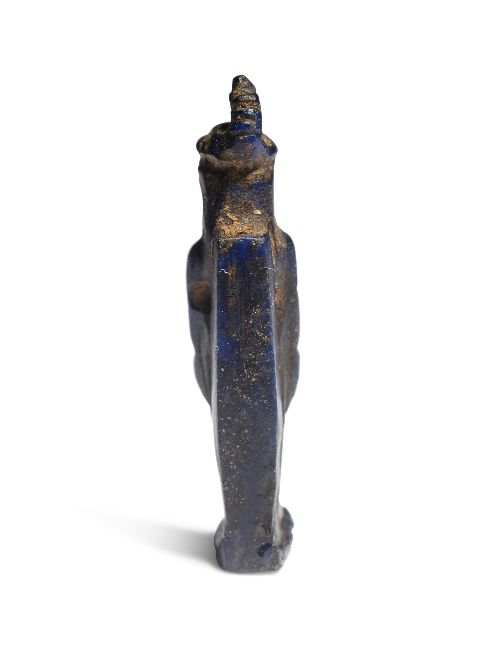 An Egyptian Lapis Lazuli Goddess