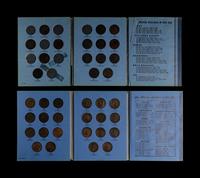 A Collection Sixty-Four of Large-Size 1c Coins