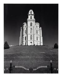 Ansel Adams (1902-1984) Mormon Temple, Monti, Utah, 1948